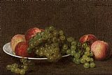 Peaches and Grapes by Henri Fantin-Latour